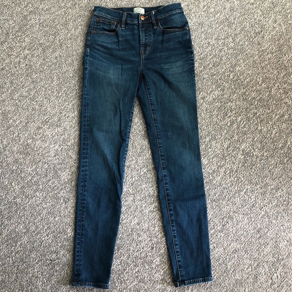 J Crew Lookout High Rise Skinny jeans Size 26